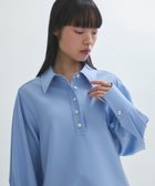 【アダム エ ロペ/ADAM ET ROPE'】の【サステナブル】スキッパーシャツ 人気、トレンドファッション・服の通販 founy(ファニー) ファッション Fashion レディースファッション Fashion for Women トップス・カットソー Cut & Sew Tops シャツ・ブラウス・オフィスカジュアル Elegant Blouses & Button-Ups 春 Spring ジャケット Jacket, Outerwear スキッパー Skipper, Open Collar スラックス Slacks, Dress Pants ツイル Twist, Twisted Detail デニム Denim, Jeans Material フェミニン Feminine, Girly フロント Front, Front Design ポケット Pocket, Pocket Detail ポロシャツ Polo Shirt, Collared Tee メタル Metal, Metal Parts ワイド Wide, Wide Fit S/S・春夏 SS, Spring/Summer, Warm Season おすすめ Recommended / Our Picks 夏 Summer 2025年 2025 2025春夏・S/S Spring/Summer 2025 SS25 thumbnail サックス(48)|ID: prp329100004550674 ipo3291000000033470024