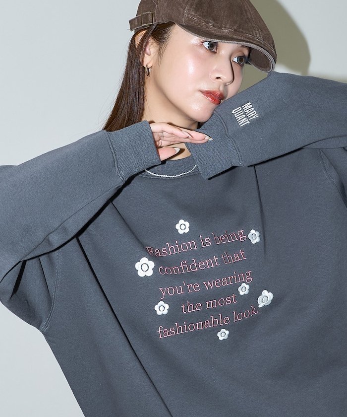 【フリークスストア/FREAK'S STORE】のロゴ刺繍スウェット 限定展開 インテリア・キッズ・メンズ・レディースファッション・服の通販 founy(ファニー) 　ファッション　Fashion　レディースファッション　WOMEN　トップス・カットソー　Tops/Tshirt　パーカ　Sweats　スウェット　Sweat　ジャケット　Jacket　スウェット　Sweat　スペシャル　Special　セットアップ　Set Up　デニム　Denim　バレエ　Ballet　フラワー　Flower　フレア　Flare　ミニスカート　Mini Skirt　モチーフ　Motif　ランダム　Random　リアル　Real　A/W・秋冬　Aw・Autumn/Winter・Fw・Fall-Winter　冬　Winter　おすすめ　Recommend　チャコールグレー|ID: prp329100004550675 ipo3291000000032242166