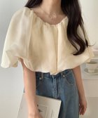 【ジュノア/JUNOAH】のシアーボリュームオフショルブラウス 人気、トレンドファッション・服の通販 founy(ファニー) ファッション Fashion レディースファッション Fashion for Women トップス・カットソー Cut & Sew Tops シャツ・ブラウス・オフィスカジュアル Elegant Blouses & Button-Ups thumbnail アイボリー|ID: prp329100004550697 ipo3291000000032714800