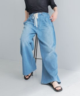 【アーバンリサーチ/URBAN RESEARCH】の綿麻デニムイージーパンツ 人気、トレンドファッション・服の通販 founy(ファニー) ファッション Fashion レディースファッション WOMEN パンツ Pants 2025年 2025 2025春夏・S/S Ss,Spring/Summer,2025 おすすめ Recommend サンダル Sandals シアー Sheer シューズ Shoes ジャケット Jacket デニム Denim トレンド Trend フロント Front リネン Linen ルーズ Loose 夏 Summer S/S・春夏 Ss・Spring/Summer |ID:prp329100004550766