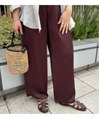 【フレームワーク/FRAMeWORK】のヴィンテージライクサテンイージーパンツ 人気、トレンドファッション・服の通販 founy(ファニー) ファッション Fashion レディースファッション Fashion for Women パンツ Pants & Trousers サテン Satin, Glossy Fabric シンプル Simple, Minimal タンブラー Tumbler, Travel Mug ヴィンテージ Vintage Style エレガント 上品 Elegant thumbnail ボルドー|ID: prp329100004550787 ipo3291000000032976034