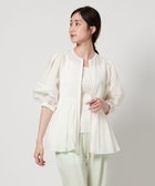 【ユナイテッドアローズ/UNITED ARROWS】のシアーブルゾン OFF WHITE|ID:prp329100004550841