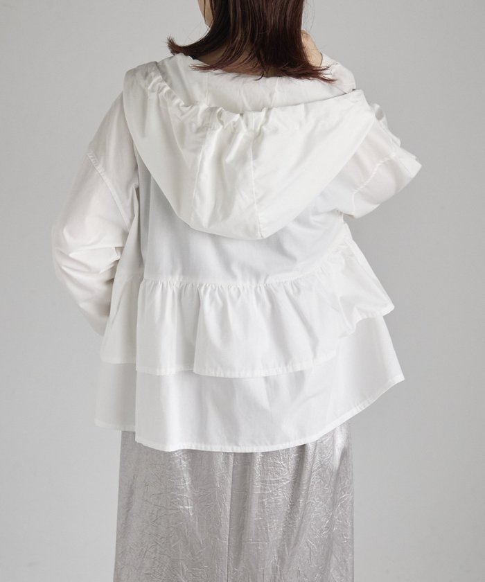 【その他のブランド/Other】のmitis/バックフリルマウンテンパーカー インテリア・キッズ・メンズ・レディースファッション・服の通販 founy(ファニー) https://founy.com/ ファッション Fashion レディースファッション Fashion for Women トップス・カットソー Cut & Sew Tops レディースパーカー・カジュアルフーディー Casual Hoodies & Sweatshirts バッグ Bags パーカー Hoodie, Parka フリル Frill, Ruffle 春 Spring 秋 Autumn 羽織 Haori, Light Jacket |ID: prp329100004550865 ipo3291000000032749469