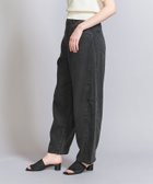 【ビューティ&ユース ユナイテッドアローズ/BEAUTY&YOUTH / UNITED ARROWS】のセルロースデニム カーブパンツ 人気、トレンドファッション・服の通販 founy(ファニー) ファッション Fashion レディースファッション Fashion for Women パンツ Pants & Trousers おすすめ Recommended / Our Picks ガウン Gown, Robe デニム Denim, Jeans Material ポケット Pocket, Pocket Detail レース Lace, Lace Fabric ワイド Wide, Wide Fit 透かし Cut-Out, Lacework thumbnail BLACK|ID: prp329100004550878 ipo3291000000033424483
