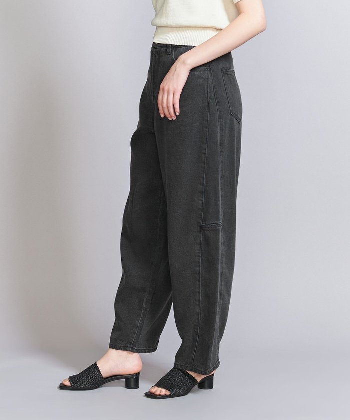 【ビューティ&ユース ユナイテッドアローズ/BEAUTY&YOUTH / UNITED ARROWS】のセルロースデニム カーブパンツ インテリア・キッズ・メンズ・レディースファッション・服の通販 founy(ファニー) https://founy.com/ ファッション Fashion レディースファッション Fashion for Women パンツ Pants & Trousers おすすめ Recommended / Our Picks ガウン Gown, Robe デニム Denim, Jeans Material ポケット Pocket, Pocket Detail レース Lace, Lace Fabric ワイド Wide, Wide Fit 透かし Cut-Out, Lacework |ID: prp329100004550878 ipo3291000000033553956