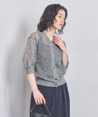 【その他のブランド/Other】のシアー Vネック カーディガン 5SL MD.GRAY|ID: prp329100004550896 ipo3291000000032725138