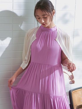 【セルフォード/CELFORD】のハーフスリーブシアーカーディガン 人気、トレンドファッション・服の通販 founy(ファニー) ファッション Fashion レディースファッション WOMEN トップス・カットソー Tops/Tshirt カーディガン Cardigans カーディガン Cardigan シンプル Simple スリーブ Sleeve ノースリーブ No Sleeve ハーフ Half プレート Plate ポケット Pocket メタル Metal エレガント 上品 Elegant 夏 Summer |ID:prp329100004550912