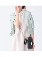 【セルフォード/CELFORD】のハーフスリーブシアーカーディガン 人気、トレンドファッション・服の通販 founy(ファニー) ファッション Fashion レディースファッション WOMEN トップス・カットソー Tops/Tshirt カーディガン Cardigans カーディガン Cardigan シンプル Simple スリーブ Sleeve ノースリーブ No Sleeve ハーフ Half プレート Plate ポケット Pocket メタル Metal エレガント 上品 Elegant 夏 Summer thumbnail MNT[021]|ID: prp329100004550912 ipo3291000000032253329