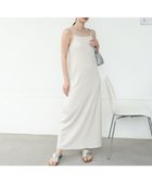 【バブ ブージュルード/Bab Bou Jeloud】の【低身長向けサイズあり】ラメカットソーカップ付きキャミワンピース IVORY|ID: prp329100004551575 ipo3291000000032687681