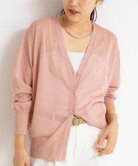 【ノーリーズ/NOLLEY'S】の《アンサンブル対応》イタリー糸ラメシアーVネックカーディガン 人気、トレンドファッション・服の通販 founy(ファニー) ファッション Fashion レディースファッション Fashion for Women トップス・カットソー Cut & Sew Tops カーディガン・羽織り Layered Style Cardigans アンサンブルニット Knit Ensembles & Twin Sets Vネックトップス V-Neck Tops / V-Cut Neckline Shirts 2025年 2025 2025春夏・S/S Spring/Summer 2025 SS25 おすすめ Recommended / Our Picks アンサンブル Ensemble Set イタリア Italy カシュクール Wrap Design カーディガン Cardigan, Knitwear 夏 Summer 秋 Autumn |ID:prp329100004551576