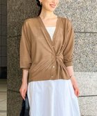 【ノーリーズ/NOLLEY'S】の《アンサンブル対応》イタリー糸ラメシアーVネックカーディガン 人気、トレンドファッション・服の通販 founy(ファニー) ファッション Fashion レディースファッション Fashion for Women トップス・カットソー Cut & Sew Tops カーディガン・羽織り Layered Style Cardigans アンサンブルニット Knit Ensembles & Twin Sets Vネックトップス V-Neck Tops / V-Cut Neckline Shirts 2025年 2025 2025春夏・S/S Spring/Summer 2025 SS25 おすすめ Recommended / Our Picks アンサンブル Ensemble Set イタリア Italy カシュクール Wrap Design カーディガン Cardigan, Knitwear 夏 Summer 秋 Autumn thumbnail ブラウン|ID: prp329100004551576 ipo3291000000033446442