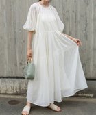 【バブ ブージュルード/Bab Bou Jeloud】の【低身長向けサイズあり】コットンボイルギャザーワンピース IVORY|ID: prp329100004551614 ipo3291000000032985297