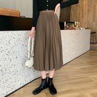 【ミニミニストア/miniministore】のプリーツスカート ハイウエスト 着やせ ブラウン|ID: prp329100004551683 ipo3291000000032639062