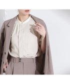 【ナノ ユニバース/nano universe】のスタンドバイカラータックブラウス 半袖 人気、トレンドファッション・服の通販 founy(ファニー) ファッション Fashion レディースファッション Fashion for Women トップス・カットソー Cut & Sew Tops シャツ・ブラウス・オフィスカジュアル Elegant Blouses & Button-Ups シンプル Simple, Minimal ジャケット Jacket, Outerwear ジョーゼット Georgette, Semi-Sheer Fabric スタンド Stand Collar, Upright Stand スラックス Slacks, Dress Pants タイトスカート Pencil Skirt, Tight Skirt 人気 Popular, Best Seller フロント Front, Front Design 半袖 Short Sleeve, Half Sleeve リラックス Relax, Relaxed Fit おすすめ Recommended / Our Picks 2025年 2025 2025春夏・S/S Spring/Summer 2025 SS25 thumbnail ライトベージュ1|ID: prp329100004551700 ipo3291000000032755122