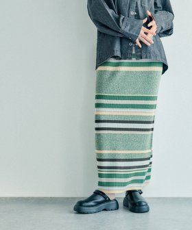 【レプシィム ローリーズファーム/LEPSIM LOWRYS FARM】の12ゲージマルチボーダースカート 人気、トレンドファッション・服の通販 founy(ファニー) ファッション Fashion レディースファッション Fashion for Women スカート Skirts おすすめ Recommended / Our Picks ボーダー Border, Stripe 夏 Summer 春 Spring S/S・春夏 SS, Spring/Summer, Warm Season |ID:prp329100004551724