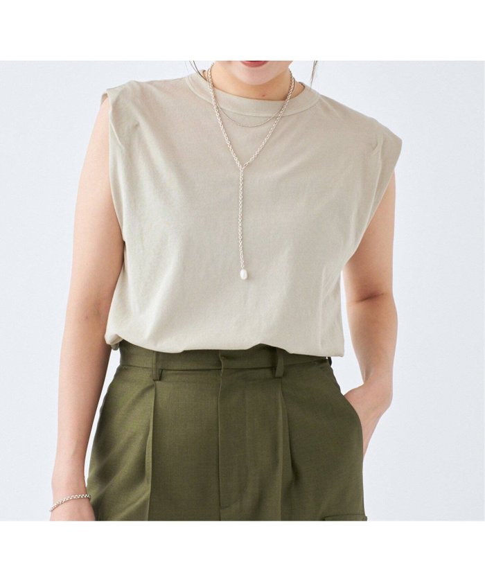 【イエナ/IENA】のATON/エイトン FRESCA SINGLE JERSEY ノースリーブ インテリア・キッズ・メンズ・レディースファッション・服の通販 founy(ファニー) https://founy.com/ ファッション Fashion レディースファッション Fashion for Women トップス・カットソー Cut & Sew Tops キャミソール&ノースリーブ Camisoles & Sleeveless Tops インド Indian Textile カットソー Cut and Sewn Top サマー Summer, Summer Style ノースリーブ Sleeveless, No-Sleeve 人気 Popular, Best Seller 別注 Limited Edition, Custom Order |ID: prp329100004551783 ipo3291000000033195525