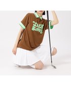 【ジャックバニー/Jack Bunny】のフルダルメッシュ半袖ポロシャツ 人気、トレンドファッション・服の通販 founy(ファニー) ファッション Fashion レディースファッション Fashion for Women トップス・カットソー Cut & Sew Tops シャツ・ブラウス・オフィスカジュアル Elegant Blouses & Button-Ups ポロシャツ・きれいめカジュアル Smart-Casual Polo Tops アウトドア Outdoor Clothing ゴルフ Golf フロント Front, Front Design ポロシャツ Polo Shirt, Collared Tee リゾート Resort, Vacation Style 切替 Switching, Contrast Panel 半袖 Short Sleeve, Half Sleeve 吸水 Absorbent, Quick-Dry 夏 Summer 軽量 Lightweight, Ultra Light thumbnail ブラウン|ID: prp329100004551882 ipo3291000000033227344
