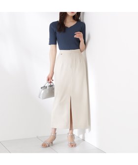 【プロポーション ボディドレッシング/PROPORTION BODY DRESSING】のDカンナロースカート 人気、トレンドファッション・服の通販 founy(ファニー) ファッション Fashion レディースファッション WOMEN スカート Skirt サマー Summer スリット Slit センター Center |ID:prp329100004551968