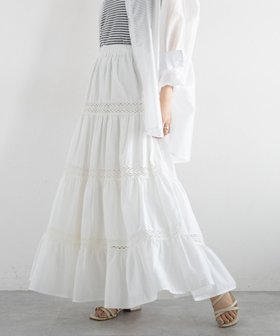 【レイジブルー/RAGEBLUE】の【WOMENS】デザインレース/コットンフレアスカート 人気、トレンドファッション・服の通販 founy(ファニー) ファッション Fashion レディースファッション Fashion for Women スカート Skirts Aライン・フレアスカート A-Line & Flared Skirts キャップ Cap, Baseball Cap シンプル Simple, Minimal スニーカー Sneakers, Trainers スラックス Slacks, Dress Pants デニム Denim, Jeans Material トレンド Trend, Trending Now 定番 Standard, Basic Item フレア Flare, Flared プリント Print, Printed Pattern ベーシック Basic, Essential レース Lace, Lace Fabric ロング Long, Long-Length おすすめ Recommended / Our Picks |ID:prp329100004552056