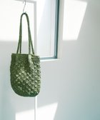 【ロデスコ/RODE SKO / URBAN RESEARCH】のペーパーショルダートートバッグ GREEN|ID: prp329100004552119 ipo3291000000032724376