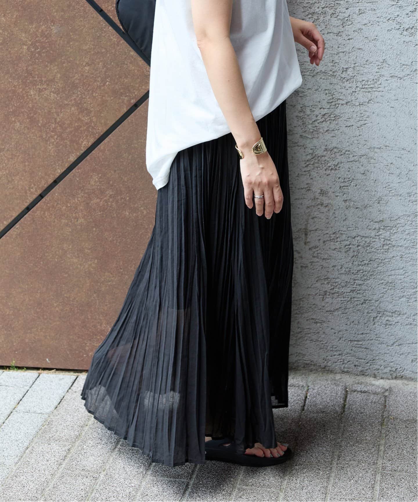 【ジャーナルスタンダード/JOURNAL STANDARD】のコットンボイルクリンクルプリーツスカート インテリア・キッズ・メンズ・レディースファッション・服の通販 founy(ファニー) 　ファッション　Fashion　レディースファッション　Fashion for Women　スカート　Skirts　プリーツスカート / 上品フェミニンスタイル　Pleated Skirts　2025年　2025　2025春夏・S/S　Spring/Summer 2025 SS25　おすすめ　Recommended / Our Picks　プリーツ　Pleats, Pleated　夏　Summer　ブラック|ID: prp329100004552126 ipo3291000000032723489