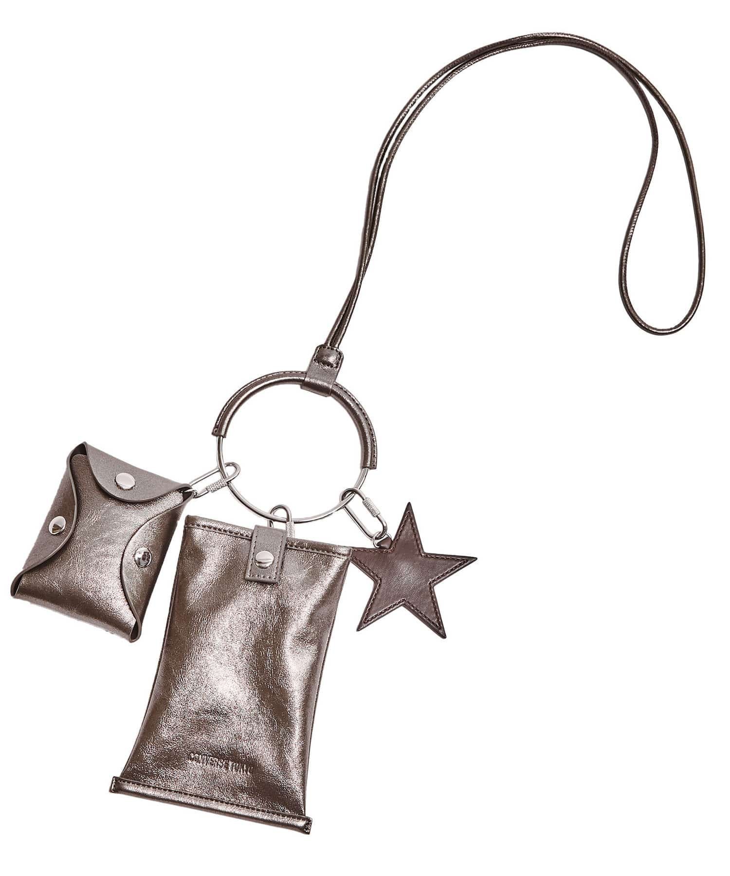 【コンバーストウキョウ/CONVERSE TOKYO】のMETALLIC MULTI RING SHOULDER BAG インテリア・キッズ・メンズ・レディースファッション・服の通販 founy(ファニー) 　ファッション　Fashion　レディースファッション　Fashion for Women　バッグ　Bags　キーホルダー　Keychain, Key Holder　クラッシュ　Distressed, Crashed Style　ショルダー　Shoulder, Shoulder Strap　スマホケース　Smartphone Case　トレンド　Trend, Trending Now　ブロンズ|ID: prp329100004552137 ipo3291000000032701500