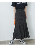 【センスオブプレイス/SENSE OF PLACE by URBAN RESEARCH】のマーメイドナロースカート 人気、トレンドファッション・服の通販 founy(ファニー) ファッション Fashion レディースファッション WOMEN スカート Skirt クロップド Cropped トレンド Trend バランス Balance マーメイド Mermaid リラックス Relax thumbnail BLK×WHT|ID: prp329100004552166 ipo3291000000032304086