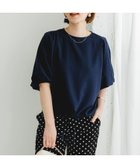 【アーバンリサーチ ロッソ/URBAN RESEARCH ROSSO】のF by ROSSO 速乾ブラウジングパフブラウス 人気、トレンドファッション・服の通販 founy(ファニー) ファッション Fashion レディースファッション Fashion for Women トップス・カットソー Cut & Sew Tops シャツ・ブラウス・オフィスカジュアル Elegant Blouses & Button-Ups 2025年 2025 2025春夏・S/S Spring/Summer 2025 SS25 ギャザー Gathered, Ruffled クロップド Cropped, Short Length コンパクト Compact, Small Size シンプル Simple, Minimal ボトム Bottoms, Lower Wear リボン Ribbon, Bow 夏 Summer S/S・春夏 SS, Spring/Summer, Warm Season thumbnail NAVY|ID: prp329100004552209 ipo3291000000033055808