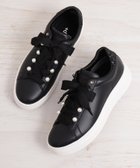 【プラスダイアナ/plus diana】のパールビジュー付きリボンスニーカー 人気、トレンドファッション・服の通販 founy(ファニー) ファッション Fashion レディースファッション Fashion for Women インソール Shoe Insole クッション Cushion, Throw Pillow コンパクト Compact, Small Size 軽量 Lightweight, Ultra Light シェイプ Shape, Slim Fit シューズ Shoes, Footwear スニーカー Sneakers, Trainers スマート Smart, Elegant バランス Balance, Style Balance パール Pearl, Pearl Accent フィット Fit, Slim Fit フェミニン Feminine, Girly リボン Ribbon, Bow 再入荷 Restock / Back in Stock 新作・新入荷 New Arrivals / New In thumbnail 黒人工スムース|ID: prp329100004552226 ipo3291000000034001263