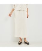 【アバハウスマヴィ/abahouse mavie】の【セットアップ対応】シルキーダンボールタイトスカート オフホワイト|ID: prp329100004552228 ipo3291000000032213848