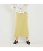 【アバハウスマヴィ/abahouse mavie】の【セットアップ対応】シルキーダンボールタイトスカート イエロー|ID: prp329100004552228 ipo3291000000032213850