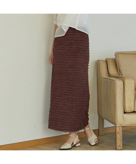 【アバハウスマヴィ/abahouse mavie】のフリルティアードスカート 人気、トレンドファッション・服の通販 founy(ファニー) ファッション Fashion レディースファッション Fashion for Women スカート Skirts ティアードスカート Tiered Skirts カットソー Cut and Sewn Top ジャケット Jacket, Outerwear ティアード Tiered, Tiered Style フリル Frill, Ruffle |ID:prp329100004552233