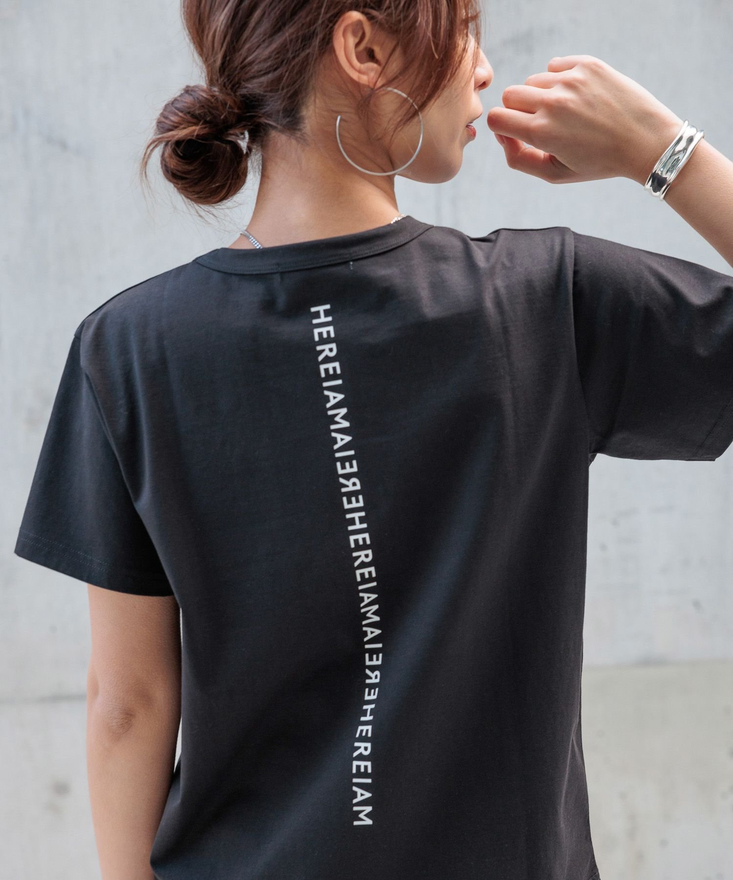 【ベイフロー/BAYFLOW】の【HEREIAM】接触冷感/ミラーロゴコンパクトT インテリア・キッズ・メンズ・レディースファッション・服の通販 founy(ファニー) 　ファッション　Fashion　レディースファッション　WOMEN　おすすめ　Recommend　インナー　Inner　ジャケット　Jacket　スポーツ　Sports　プリント　Print　ベーシック　Basic　レギンス　Leggings　夏　Summer　定番　Standard　ブラック19|ID: prp329100004552247 ipo3291000000032270545