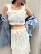 【エミ/emmi】のメッシュニットベアトップス OWHT[002]|ID: prp329100004552256 ipo3291000000032605700