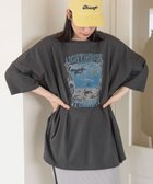 【ニコアンド/niko and】のイルカアソートBIGTシャツ 人気、トレンドファッション・服の通販 founy(ファニー) ファッション Fashion レディースファッション Ladies' Fashion Online トップス・カットソー Tops/Tshirt シャツ/ブラウス Shirts/Blouses ロング / Tシャツ T-Shirts おすすめ Recommend プリント Print ボトム Bottom ヴィンテージ Vintage thumbnail チャコール18|ID: prp329100004552274 ipo3291000000032623609