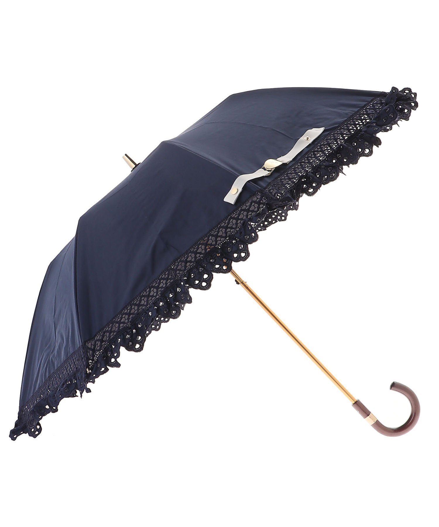 【ムーンバット/MOONBAT】のPOLO RALPH LAUREN(ポロ ラルフ ローレン) レディース 日傘 折りたたみ傘 晴雨兼用 遮光 遮熱 UV エンブフリル インテリア・キッズ・メンズ・レディースファッション・服の通販 founy(ファニー) 　ファッション　Fashion　レディースファッション　Ladies' Fashion Online　傘 / レイングッズ　Umbrellas/Rainwear　エンブロイダリー　Embroidery　傘　Umbrella　定番　Standard　日傘　Parasol　ネイビーブルー|ID: prp329100004552301 ipo3291000000032517546