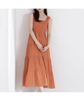 【プロポーション ボディドレッシング/PROPORTION BODY DRESSING】の《EDIT COLOGNE》レース付きティアードワンピース 人気、トレンドファッション・服の通販 founy(ファニー) ファッション Fashion レディースファッション Fashion for Women ワンピース Dresses カーディガン Cardigan, Knitwear ティアード Tiered, Tiered Style ティアードワンピース Tiered Dress, Flared Dress トリミング Trimming, Decorative Edge フリル Frill, Ruffle レース Lace, Lace Fabric 夏 Summer |ID:prp329100004552314