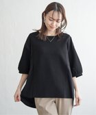 【イッカ/ikka】の異素材切り替えサイドリボンプルオーバー 人気、トレンドファッション・服の通販 founy(ファニー) ファッション Fashion レディースファッション WOMEN トップス・カットソー Tops/Tshirt プルオーバー Pullover シンプル Simple リボン Ribbon thumbnail ブラック|ID: prp329100004552333 ipo3291000000032174053