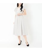 【ストロベリーフィールズ/STRAWBERRY FIELDS】のセンタープリーツ半袖ワンピース 人気、トレンドファッション・服の通販 founy(ファニー) ファッション Fashion レディースファッション WOMEN ワンピース Dress センター Center プリーツ Pleats 半袖 Short Sleeve thumbnail グレー|ID: prp329100004552338 ipo3291000000032316425