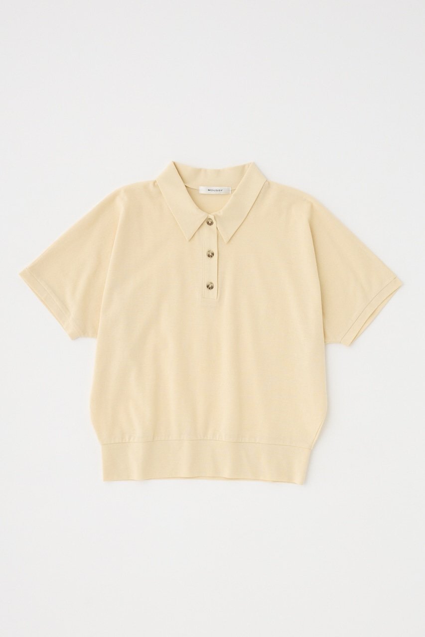 【マウジー/moussy】のSHEER LOOSE ポロ TEE インテリア・キッズ・メンズ・レディースファッション・服の通販 founy(ファニー) 　ファッション　Fashion　レディースファッション　WOMEN　おすすめ　Recommend　カットソー　Cut And Sew　コンパクト　Compact　シアー　Sheer　ポロシャツ　Polo Shirt　人気　Popularity　再入荷　Restock/Back In Stock/Re Arrival　夏　Summer　春　Spring　S/S・春夏　Ss・Spring/Summer　ECRU|ID: prp329100004552345 ipo3291000000032303388