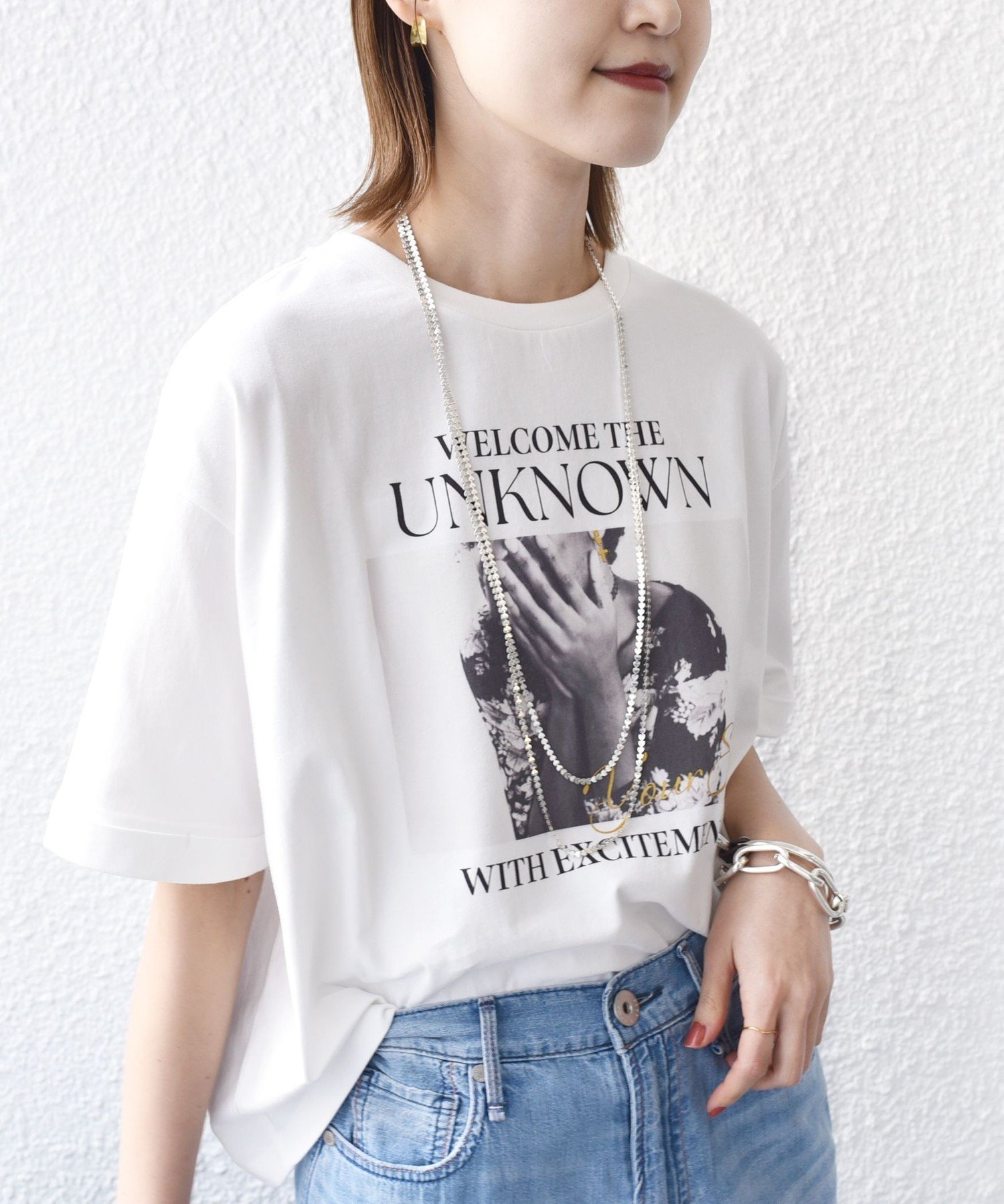 【シップス フォー ウィメン/SHIPS】の【SHIPS別注】81BRANCA フォト ワイド TEE インテリア・キッズ・メンズ・レディースファッション・服の通販 founy(ファニー) 　ファッション　Fashion　レディースファッション　Fashion for Women　2025年　2025　2025春夏・S/S　Spring/Summer 2025 SS25　インナー　Innerwear　ジャケット　Jacket, Outerwear　バランス　Balance, Style Balance　プリント　Print, Printed Pattern　ベーシック　Basic, Essential　ボトム　Bottoms, Lower Wear　ミリタリー　Military, Army Style　ワイド　Wide, Wide Fit　別注　Limited Edition, Custom Order　夏　Summer　オフホワイト|ID: prp329100004552357 ipo3291000000033863399