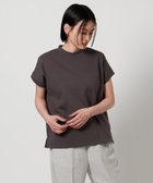 【ユナイテッドアローズ/UNITED ARROWS】のハイネック フレンチスリーブ Tシャツ A DAY IN THE LIFE DK.GRAY|ID: prp329100004552413 ipo3291000000033570737
