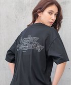 【ベイフロー/BAYFLOW】の【HEREIAM】速乾 ユニセックス/ScratchOD TEE ブラック×ホワイト19|ID: prp329100004552422 ipo3291000000032670541