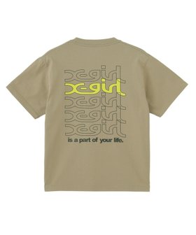 【エックスガール/X-girl】のREPEAT MILLS LOGO S/S TEE X-girl 人気、トレンドファッション・服の通販 founy(ファニー) ファッション Fashion レディースファッション WOMEN グラフィック Graphic デニム Denim プリント Print ベーシック Basic 人気 Popularity 半袖 Short Sleeve 夏 Summer 定番 Standard S/S・春夏 Ss・Spring/Summer |ID:prp329100004552424