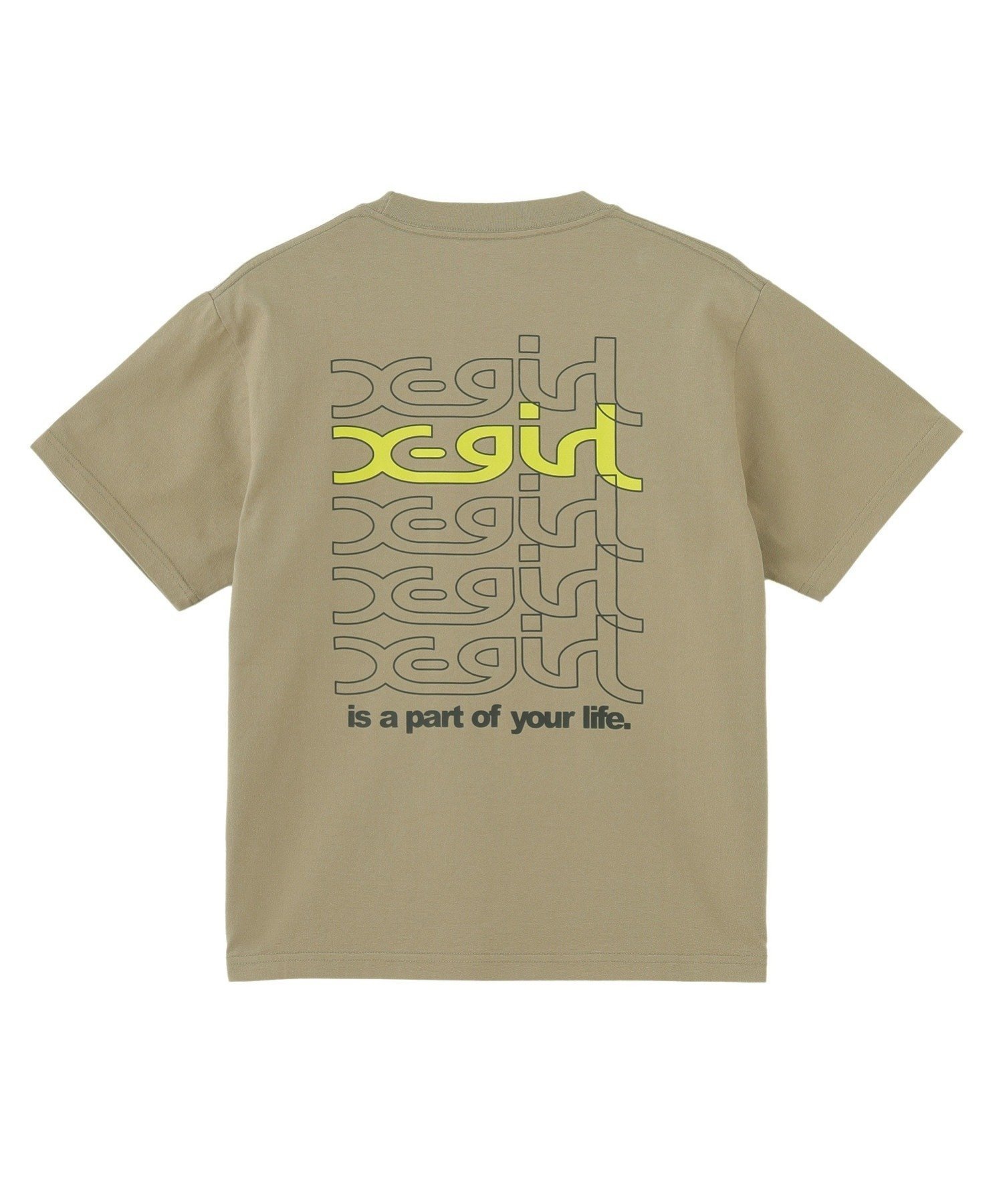 【エックスガール/X-girl】のREPEAT MILLS LOGO S/S TEE X-girl 人気、トレンドファッション・服の通販 founy(ファニー) 　ファッション　Fashion　レディースファッション　WOMEN　グラフィック　Graphic　デニム　Denim　プリント　Print　ベーシック　Basic　人気　Popularity　半袖　Short Sleeve　夏　Summer　定番　Standard　S/S・春夏　Ss・Spring/Summer　 other-1|ID: prp329100004552424 ipo3291000000032344798
