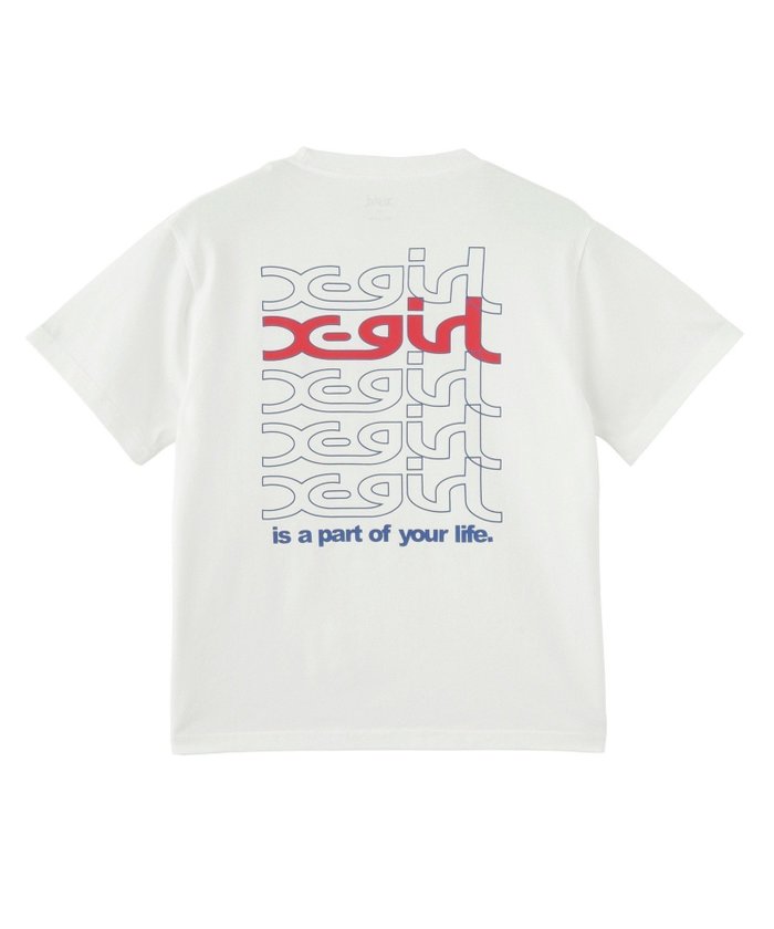 【エックスガール/X-girl】のREPEAT MILLS LOGO S/S TEE X-girl インテリア・キッズ・メンズ・レディースファッション・服の通販 founy(ファニー) https://founy.com/ ファッション Fashion レディースファッション Ladies' Fashion Online グラフィック Graphic デニム Denim プリント Print ベーシック Basic 人気 Popularity 半袖 Short Sleeve 夏 Summer 定番 Standard S/S・春夏 Ss・Spring/Summer |ID: prp329100004552424 ipo3291000000032624396