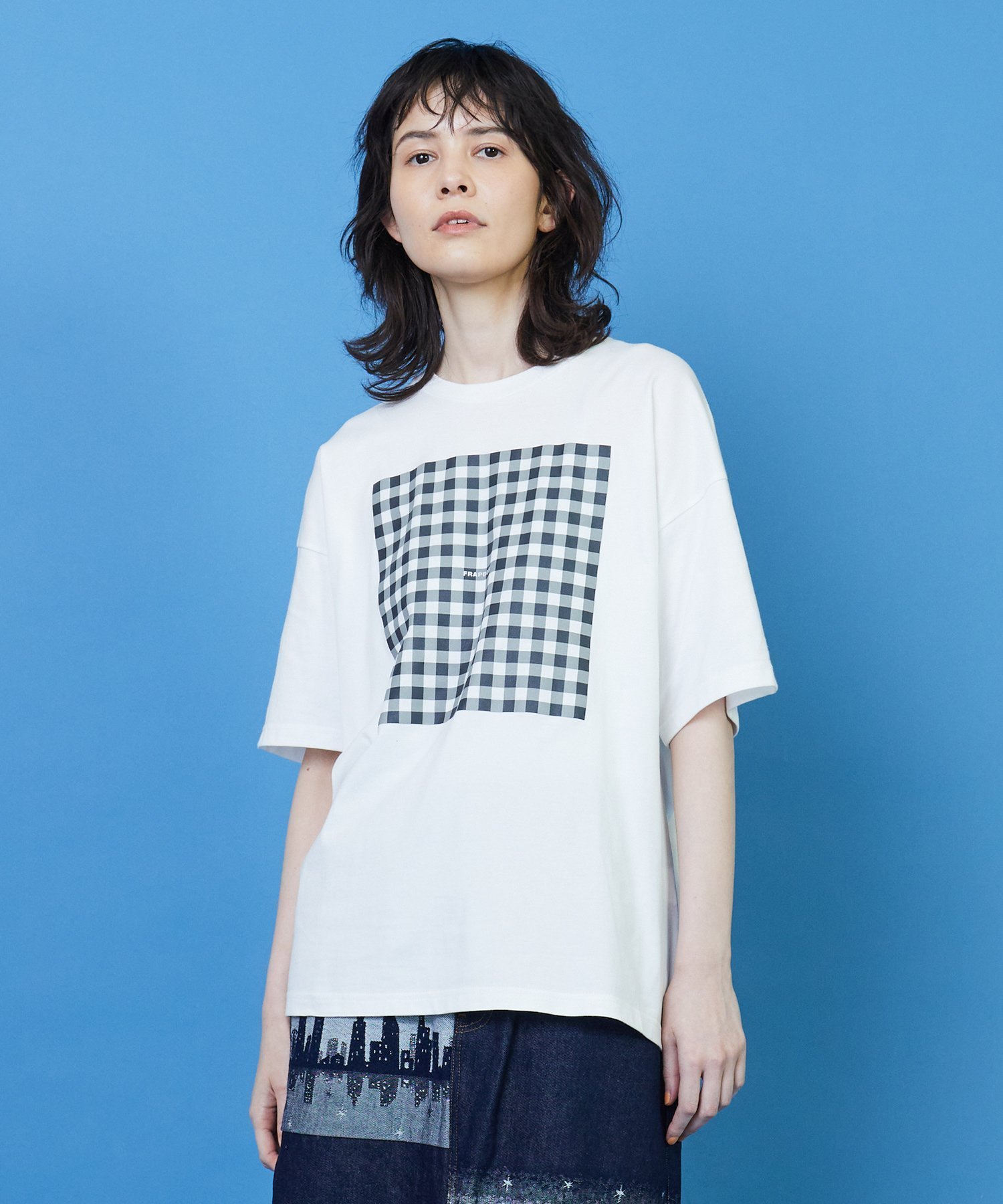 【フラボア/FRAPBOIS】のデゾレT インテリア・キッズ・メンズ・レディースファッション・服の通販 founy(ファニー) 　ファッション　Fashion　レディースファッション　WOMEN　ギンガム　Gingham　コレクション　Collection　チェック　Check　プリント　Print　ボックス　Box　メンズ　Mens　リラックス　Relax　人気　Popularity　夏　Summer　ホワイト|ID: prp329100004552453 ipo3291000000032342971