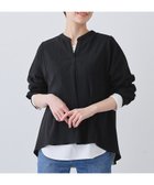 【インディヴィ/INDIVI】の春SALE!【洗える/凹凸素材】ブラウスライク デザインジャージトップス 人気、トレンドファッション・服の通販 founy(ファニー) ファッション Fashion レディースファッション WOMEN トップス・カットソー Tops/Tshirt シャツ/ブラウス Shirts/Blouses インナー Inner ジャケット Jacket ジャージ Jersey ストライプ Stripe ストレッチ Stretch バランス Balance フレア Flare 切替 Switching 春 Spring 洗える Washable thumbnail ブラック|ID: prp329100004552472 ipo3291000000032314904