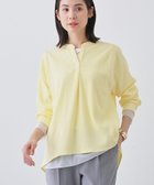 【インディヴィ/INDIVI】の春SALE!【洗える/凹凸素材】ブラウスライク デザインジャージトップス 人気、トレンドファッション・服の通販 founy(ファニー) ファッション Fashion レディースファッション WOMEN トップス・カットソー Tops/Tshirt シャツ/ブラウス Shirts/Blouses インナー Inner ジャケット Jacket ジャージ Jersey ストライプ Stripe ストレッチ Stretch バランス Balance フレア Flare 切替 Switching 春 Spring 洗える Washable thumbnail イエロー|ID: prp329100004552472 ipo3291000000032314905