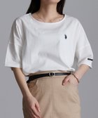 【ラナン/Ranan】の【U.S. POLO ASSN.】ワンポイントTシャツ オフホワイト|ID: prp329100004552508 ipo3291000000033561503